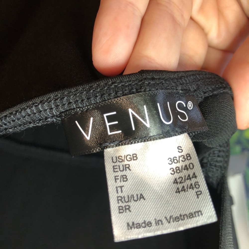 NWOT VENUS Black Sleeveless Dress - Picture 11 of 16
